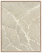 Stampa digitale con elementi dipinti a mano White Trace