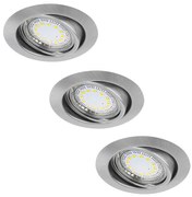 Rabalux 1166 - SET 3xLED Lampada da incasso LITE 3xGU10/3W/230V