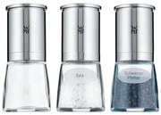 WMF - Set 3 macinapepe DE LUXE in acciaio inox