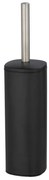 WENKO 24778100 - Scopino per WC ALASSIO 9,3x39,2 cm acciaio inossidabile/nero