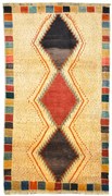 Gabbeh Tappeto persiano 210 x 120 Beige (Iran) Annodato A Mano