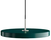 Asteria Lampada a Sospensione Forest Green/Top Acciaio - UMAGE
