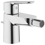 Rubinetto miscelatore bidet cromo Grohe Bauedge con piletta