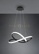 Course sospensione led 27,5w 3150lm, 4000k cerchio infinito antraci...