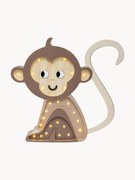 Lampada a LED per cameretta dei bambini fatta a mano con funzione timer e telecomando Monkey, luce regolabile