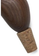 ferm LIVING - Cairn Wine Stoppers Set of 2 Dark Brown ferm LIVING