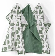 Set di 3 asciugamani in microfibra 48x40 cm Essential - Tiseco Home Studio