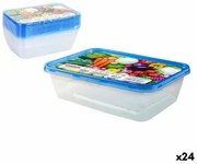 Set di 10 scatole porta pranzo Privilege 49786 500 ml Rettangolare 17,5 x 12 x 4 cm (24 Unità)