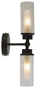 Searchlight 29982BK - Lampada da parete IMPERIAL 2xG9/33W/230V nero