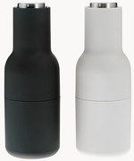 Set macina sale e pepe con coperchio in acciaio inossidabile Bottle Grinder 2 pz