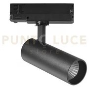Faro binario plane in alluminio nero led 20w 3000k 120lm 149x160cm ...