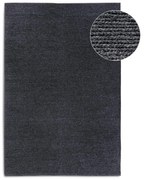 Tappeto grigio scuro in lana tessuto a mano 80x150 cm Francois - Villeroy&amp;Boch