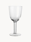 Calici vino bianco in vetro soffiato Hammered 4 pz