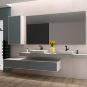 Piastrella da pavimento e rivestimento interno 60 x 120 cm Sp. 9.5 mm rettificato Tempere in gres porcellanato rosa traffico intenso (pei 4/5) R10