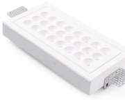 Faretto da incasso con fonte luminosa fisso Modulo LED TECNICO ADE bianco verniciabileX11 cm Luce bianco caldo