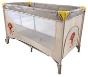 COSING - Lettino da viaggio regolabile ADAM Lion Beige