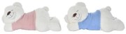 Orsetto di Peluche DKD Home Decor 70 x 30 x 30 cm Azzurro Rosa Bianco Per bambini (2 Unità)