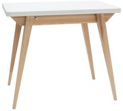 Tavolo da pranzo pieghevole con piano bianco 65x90 cm Envelope - Ragaba
