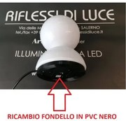 Artemide ricambio Eclisse fondello in pvc nero