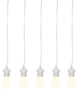 Set di 5 portalampada mobili incl. lampadine A60 - Move