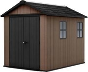 Casetta Da Giardino In Resina Newton Plus 759/975 Effetto Legno Keter