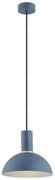 Argon 4221 - Lampadario a sospensione con filo SINES 1xE27/15W/230V d. 28 cm blu