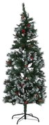 Albero di Natale DKD Home Decor Verde Metallo Polietilene 80 x 80 x 183 cm 1 x 1 x 180 cm