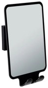 Specchio cosmetico con appendino 14x19,5 cm Quadro Black - Wenko