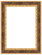 Cornice Rovy dorato lucido per foto da 35x50 cm