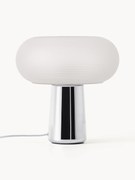 Lampada da tavolo con base in metallo Mariella