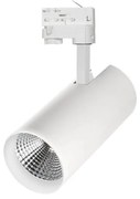 Faretto LED 27W CREE 2.970lm per binario Trifase - serie Excellium Colore Bianco Naturale 4.000-4.500K