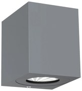 Nordlux - Applique LED da esterno CANTO 2xLED/5W/230V IP44 grigio