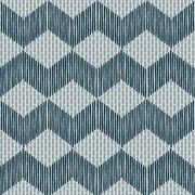 Mutina Tape Zigzag Piastrella Cm 20,5x20,5 Blue