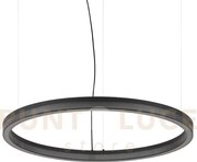 Crown lampadario sospeso a led effetto cristallo 3000k 43w 5200lm ...