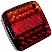 Lampada di posizione LED MULTI LED/1,5W/12V IP67 rosso/arancione
