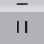 Lampada a sospensione 2xGU10 in acciaio LAGOS 2