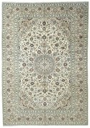 Kashan Tappeto persiano 350x250 Beige (Iran) Annodato A Mano