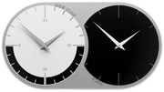 CalleaDesign Orologio World clock a 2 fusi – nero