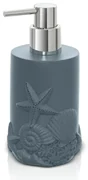 Dispenser sapone liquido da appoggio in resina turchese cobalto  Coral