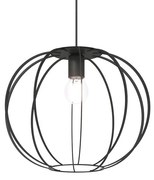 Lampadario Design Leo nero E27