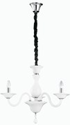 Lampadario Soffio Elegance Colore Bianco 40W