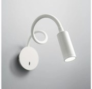 Ideal Lux - LED Lampada flessibile piccola FOCUS LED/3,5W/230V bianco