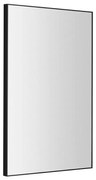 Sapho - Specchio incorniciato AROWANA 50x80, nero opaco