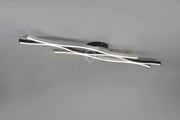 Blaze plafoniera led 35w 4300lm, 2300+3000+4000k ondulata metallo ...