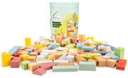 Blocchi di costruzione in legno - 100 pezzi