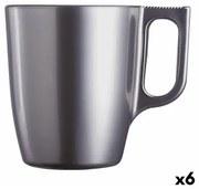 Tazza Mug Luminarc Flashy Viola 250 ml Vetro (6 Unità)