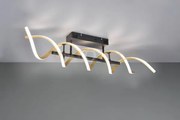 Sequence plafoniera led 41w 5000lm, 2300+3000+4000k spirale metallo...