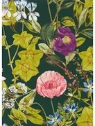 Clarke & Clarke Carta da parati Passiflora - Emerald