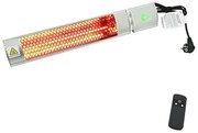 Riscaldatore a infrarossi 1000/2000W/230V IP55 + telecomando