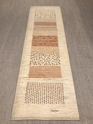 Gashguli Tappeto 90 x 300 Beige (Iran) Annodato A Mano
